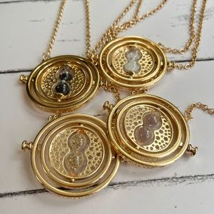 Time Turner Necklace Multiple Colors